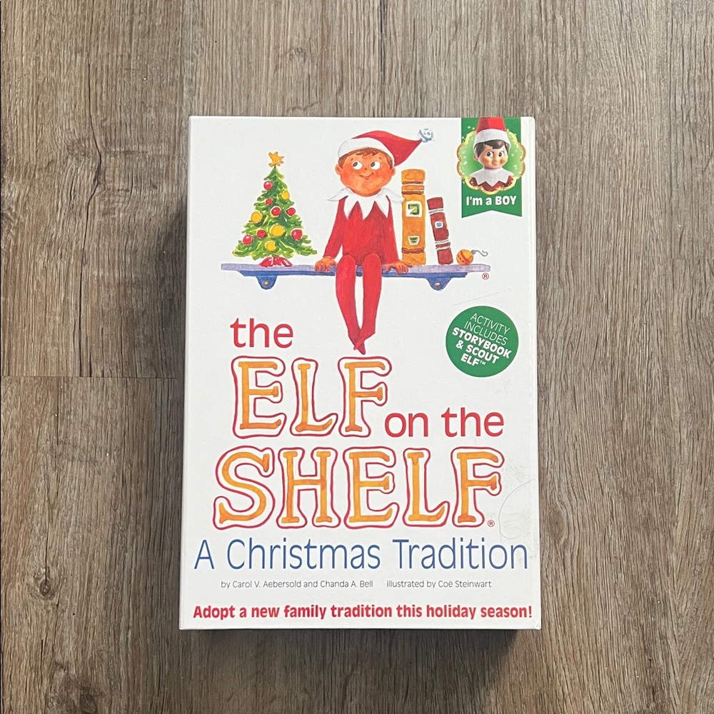 Elf on the Shelf Christmas Tradition Book
